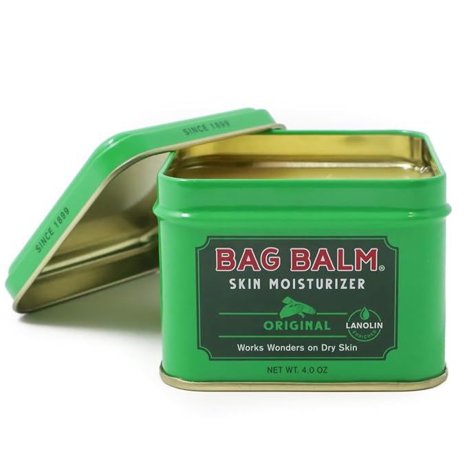 Bag Balm Vermont's Original Skin Moisturizer - Full Body Hydrating Skin Care: Dry Hands, Lips, Face, Feet