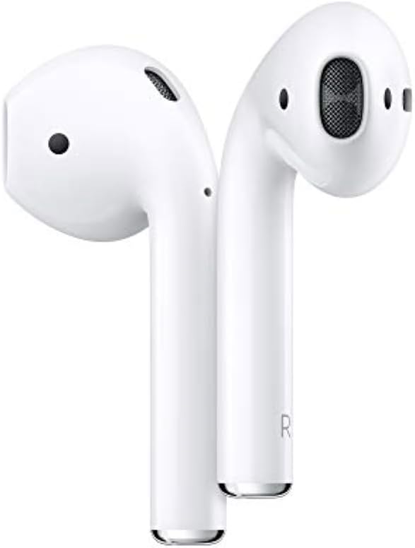 Apple AirPods Wireless Ear Buds, Bluetooth Headphones with Lightning Charging Case Included, Over 24 Hours