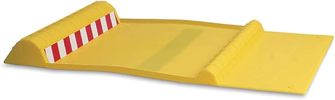 MAXSA 37356-RS Park Right Parking Mat for Garage Perfect Parking, Yellow | Park Perfectly Always, Large