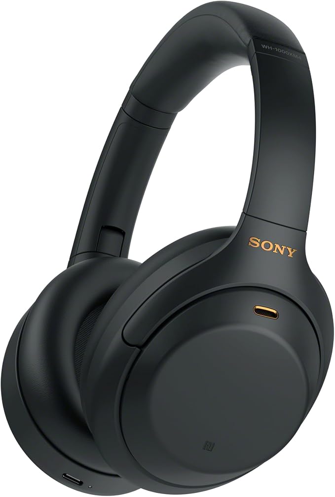 Sony WH-1000XM4 Wireless Premium Noise Canceling Overhead Headphones with Mic for Phone-Call and Alexa Voice