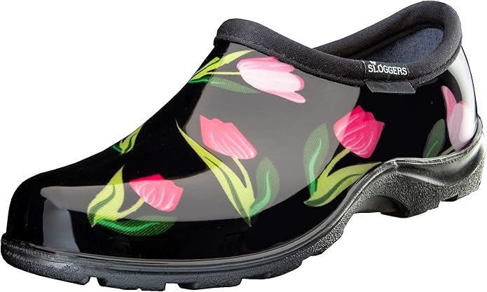 Sloggers Original Waterproof Rain and Garden Shoe for Women– Outdoor Slip-On Garden Clog